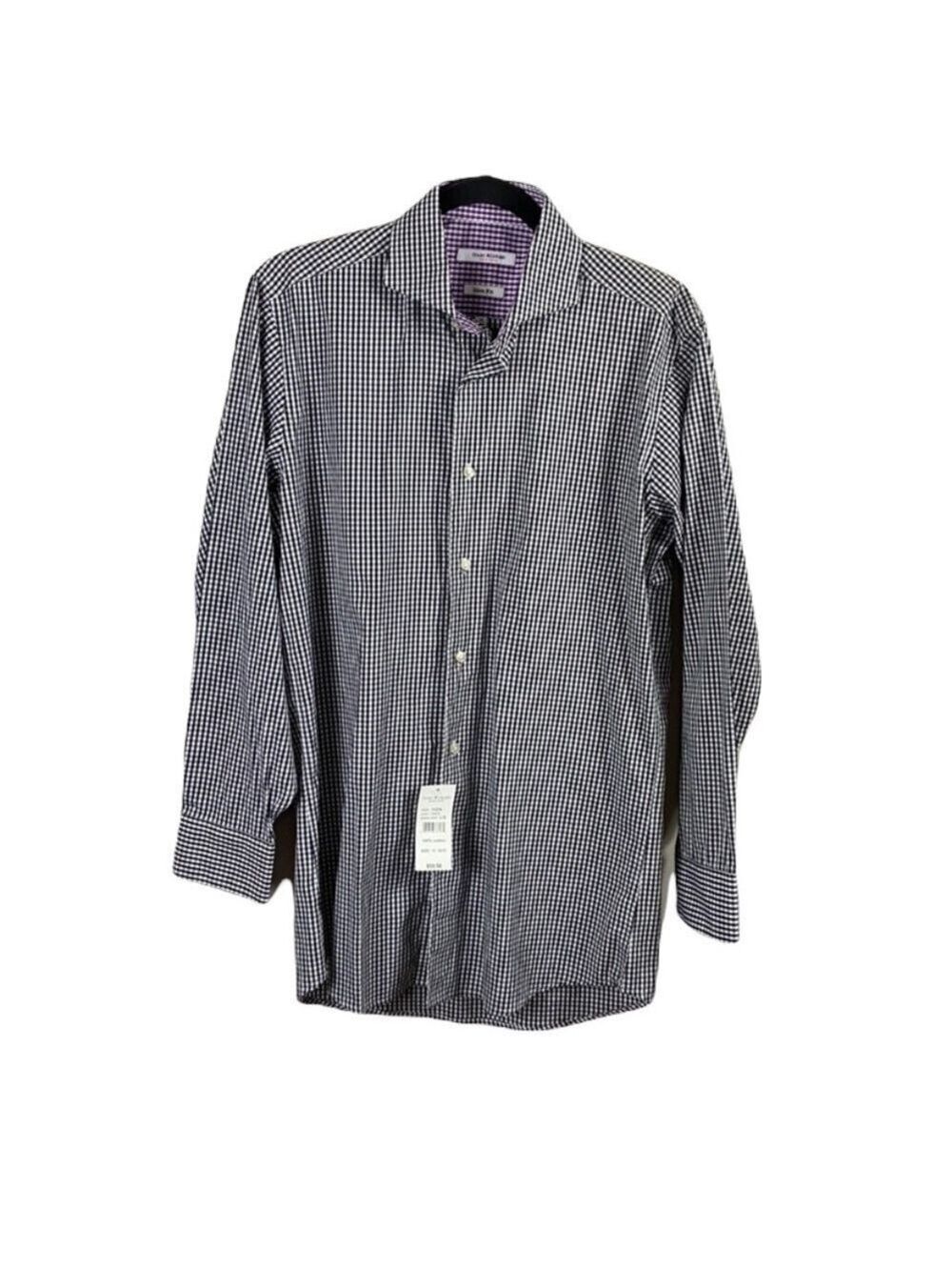 ISAAC Mizrahi New York Slim Fit Check Print 15
